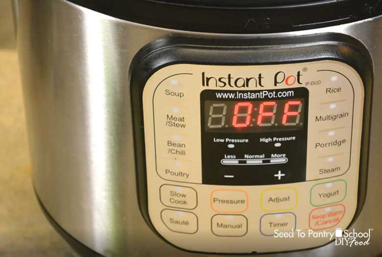 instant pot ip lux instruction manual