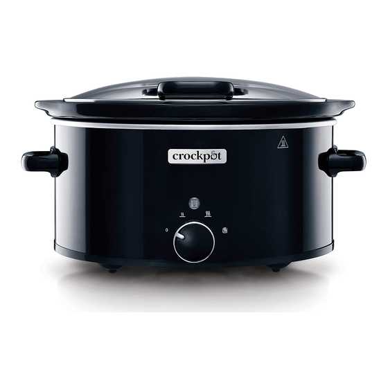 instruction manual crockpot symbols uk