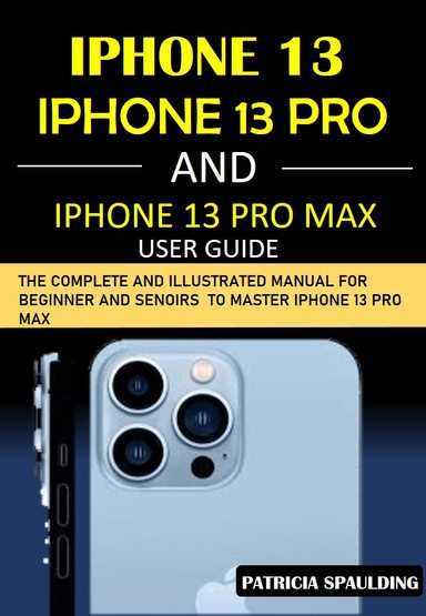 instruction manual for iphone 13 pro max