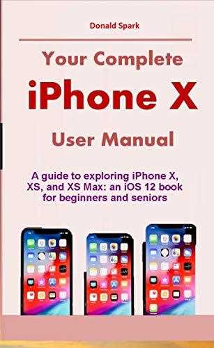 instruction manual for iphone x