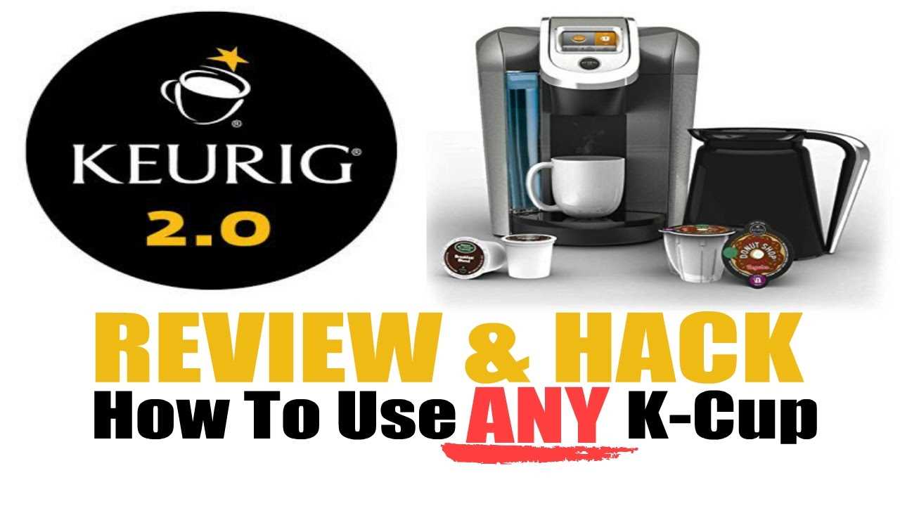 instruction manual for keurig 2.0