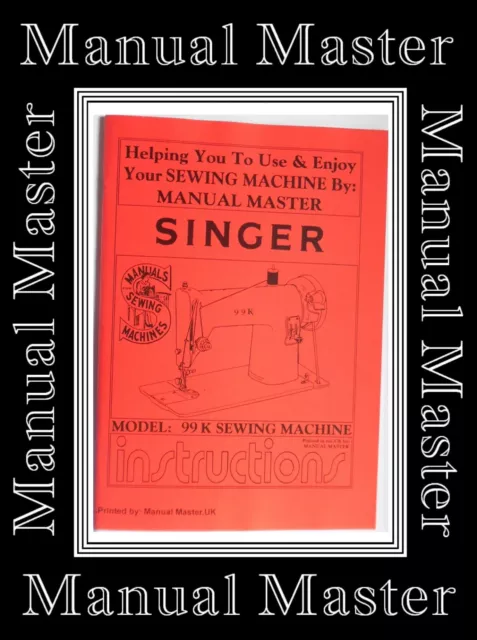 instruction manual for old singer sewing machine