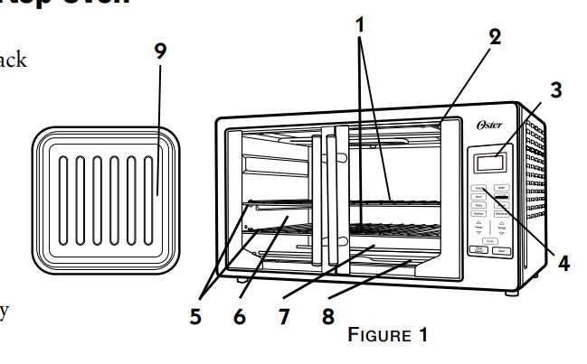 instruction manual for oster toaster oven