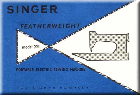 instruction manual for singer featherweight sewing machine