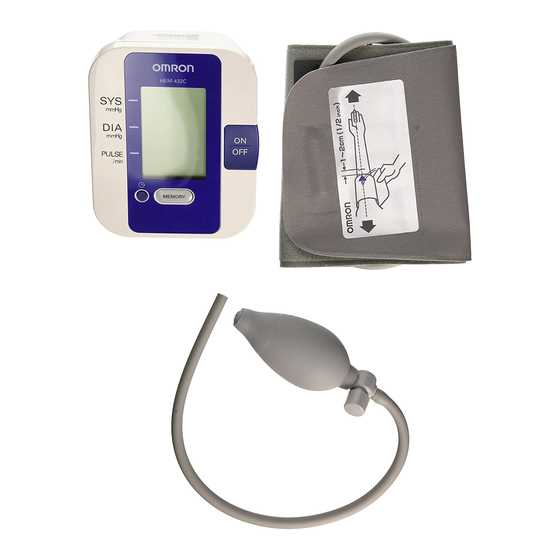 instruction manual omron blood pressure monitor symbols