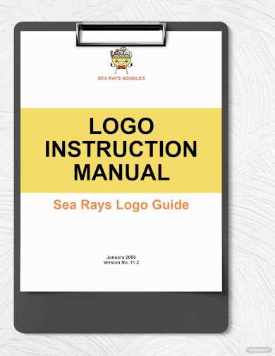 instruction manual template publisher