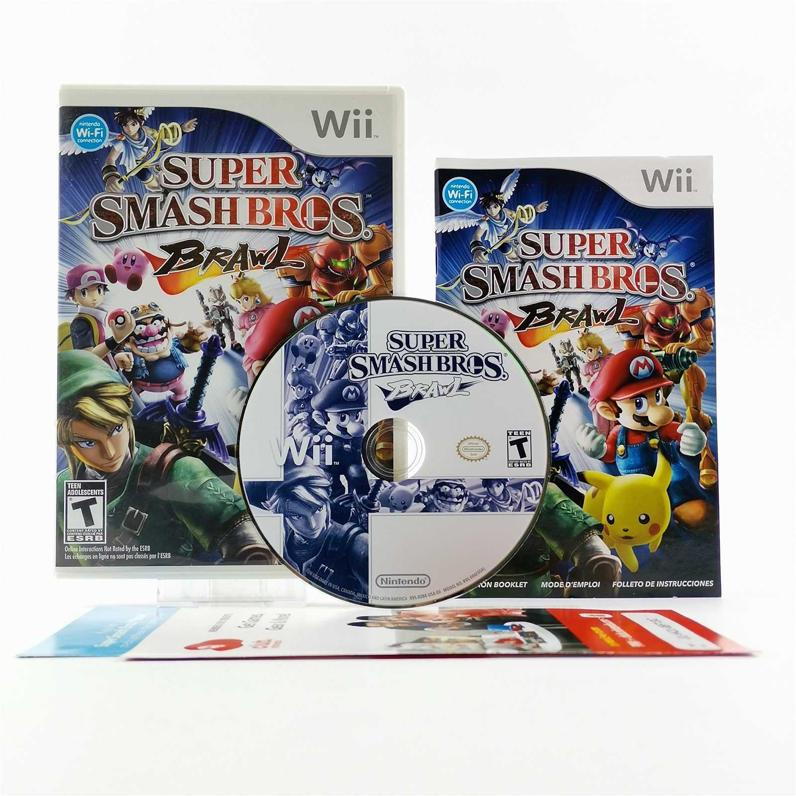 super smash bros brawl instruction manual