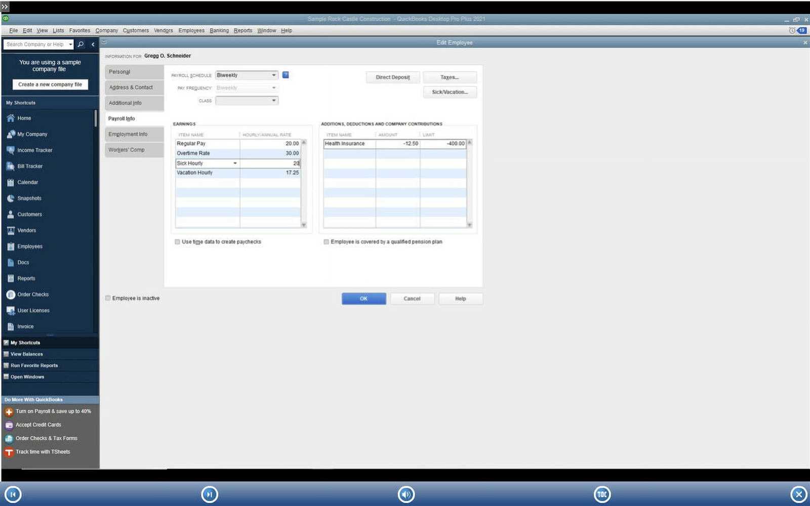 quickbooks online instruction manual