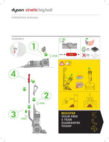 dyson ball multi floor instruction manual