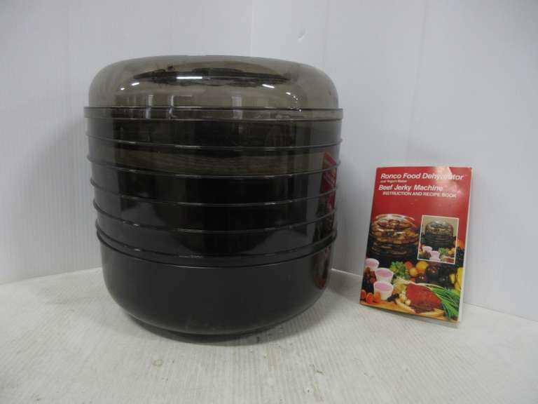 ronco 7 tray food dehydrator instruction manual