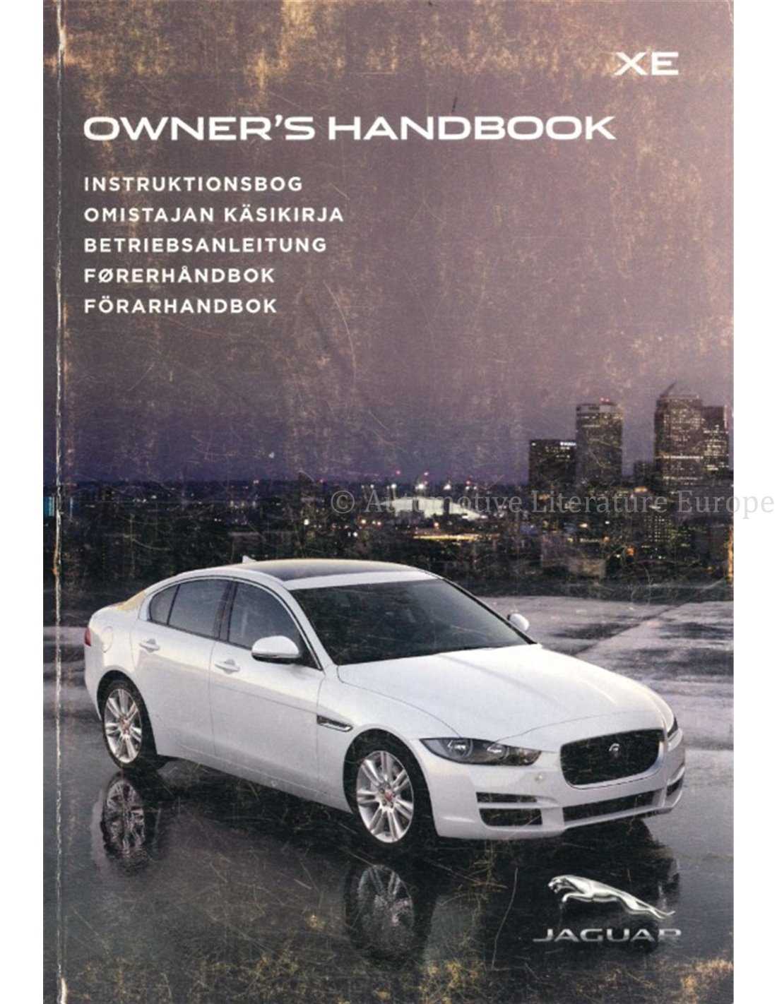 jaguar xe instruction manual