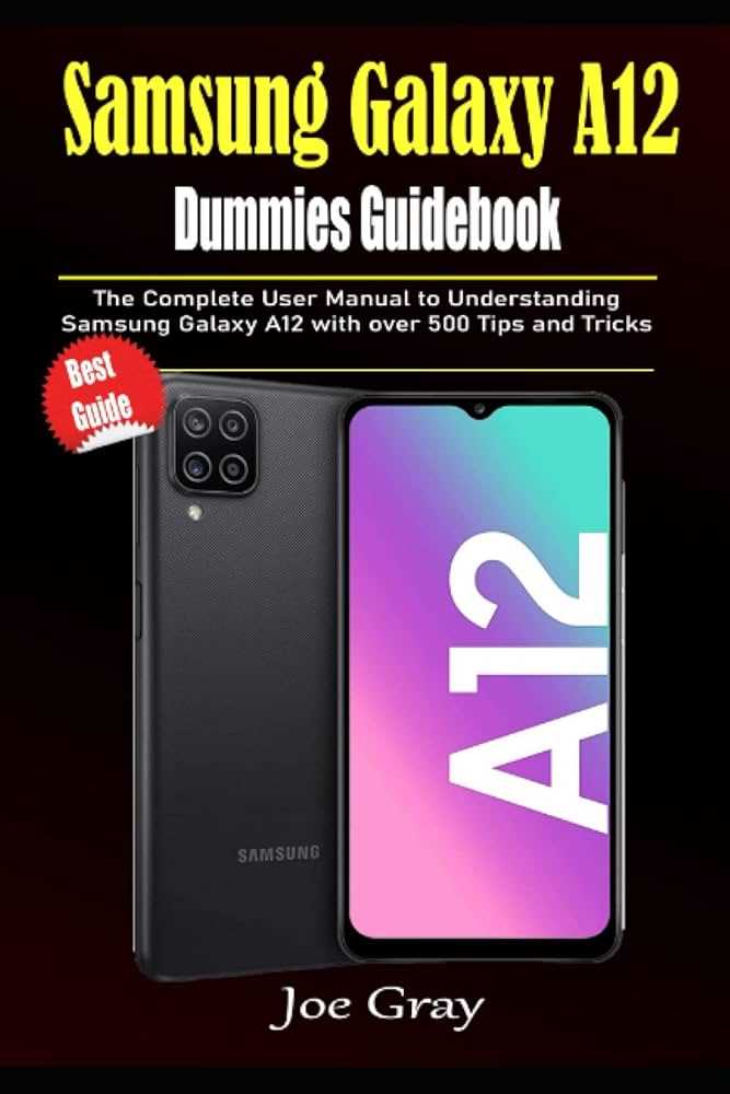 instruction manual for samsung galaxy a12