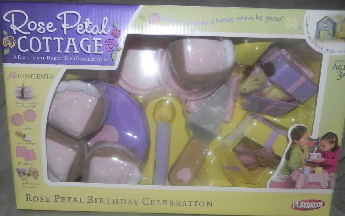 dream town rose petal cottage instructions manual