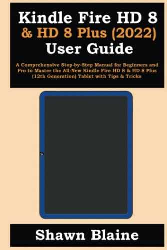 kindle fire hd instructions manual