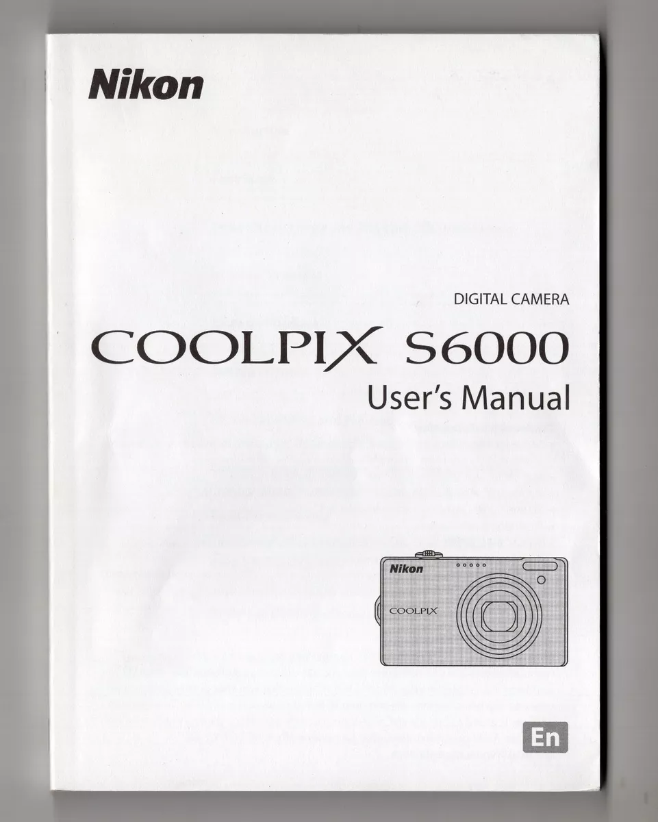 nikon coolpix s01 instruction manual