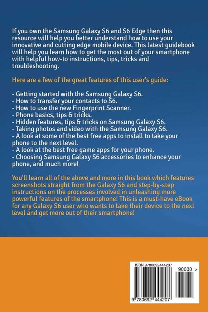 samsung tab s6 instruction manual