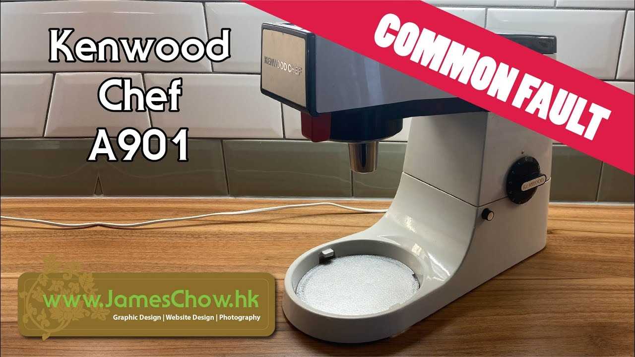 kenwood chef a901 instruction manual