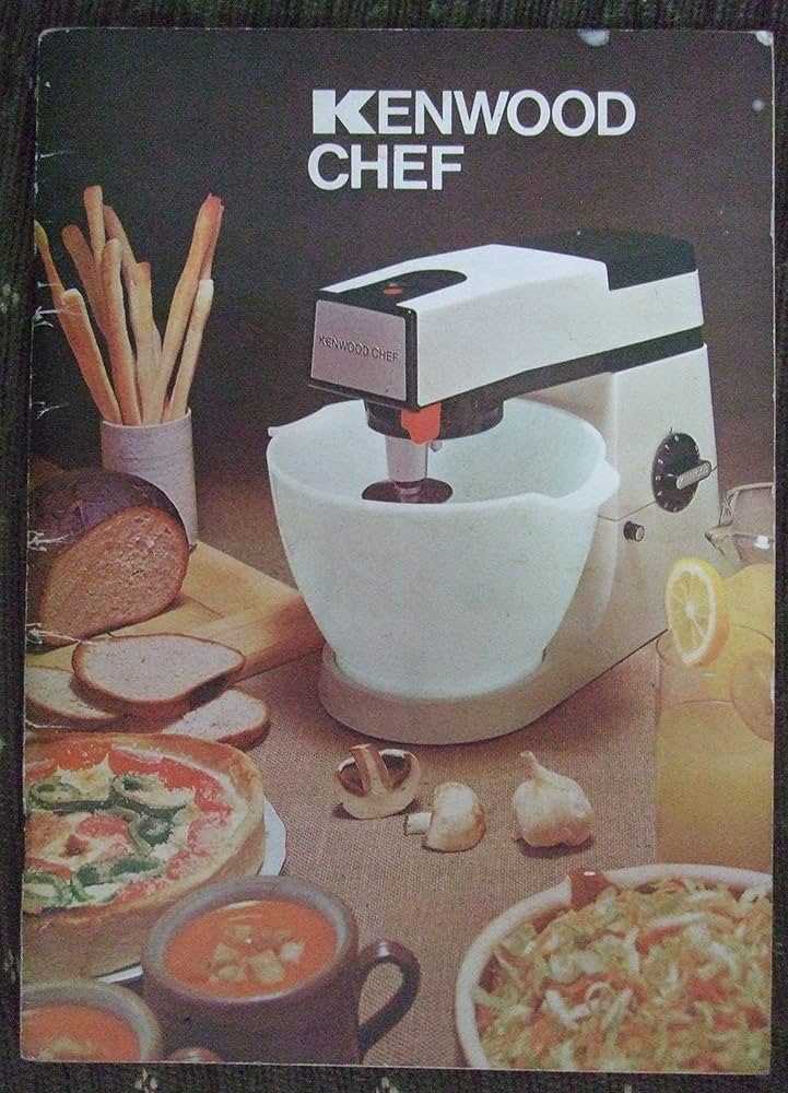 kenwood chef a901 instruction manual