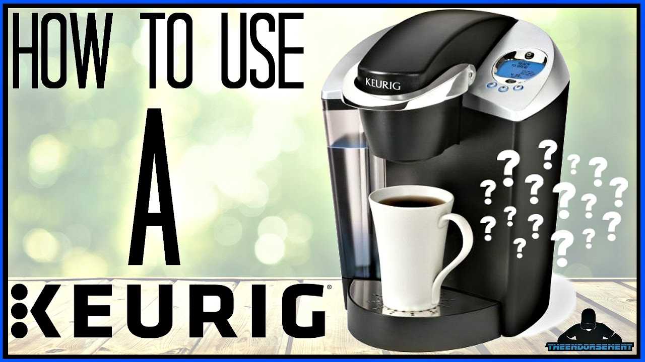 keurig k60 instruction manual