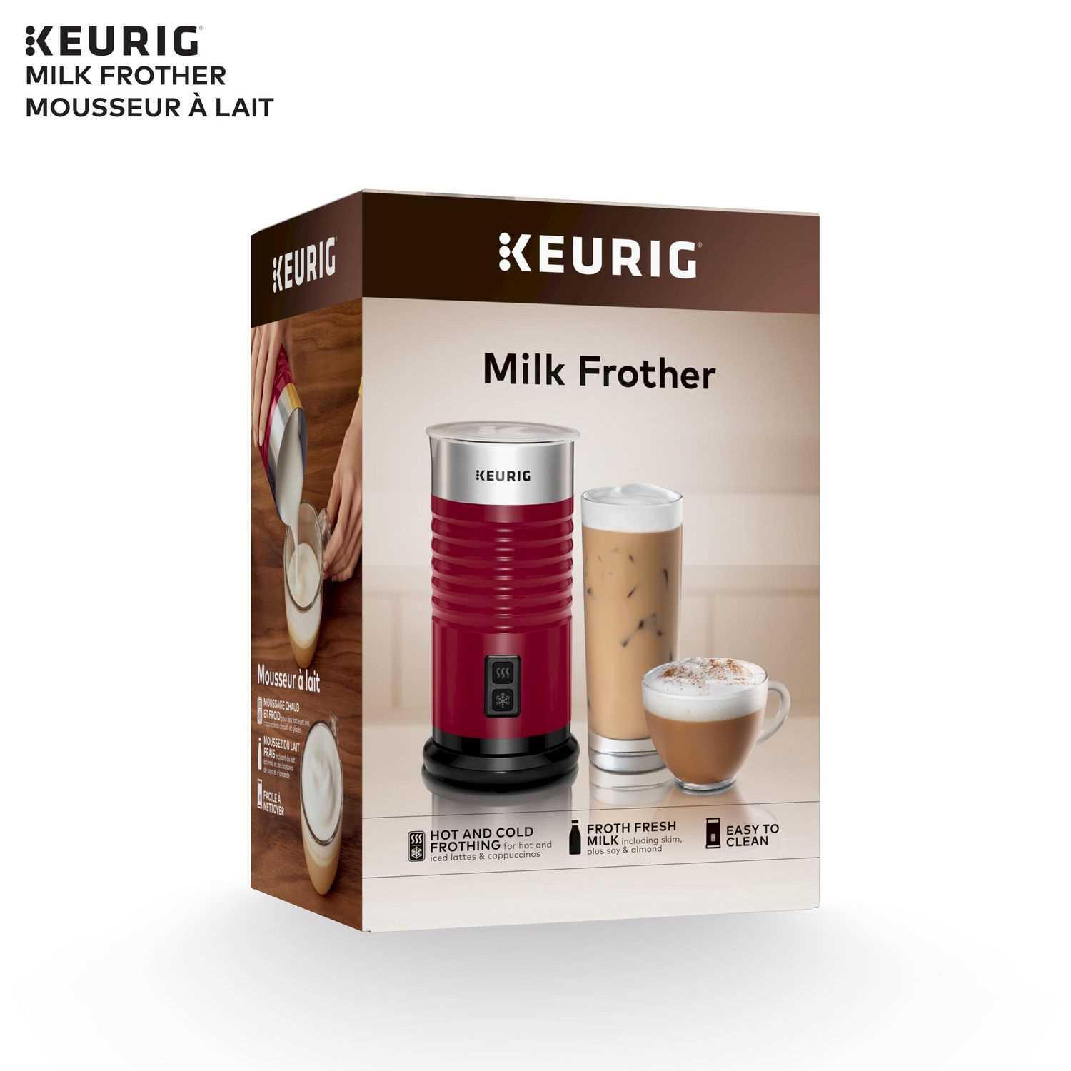 keurig milk frother instruction manual