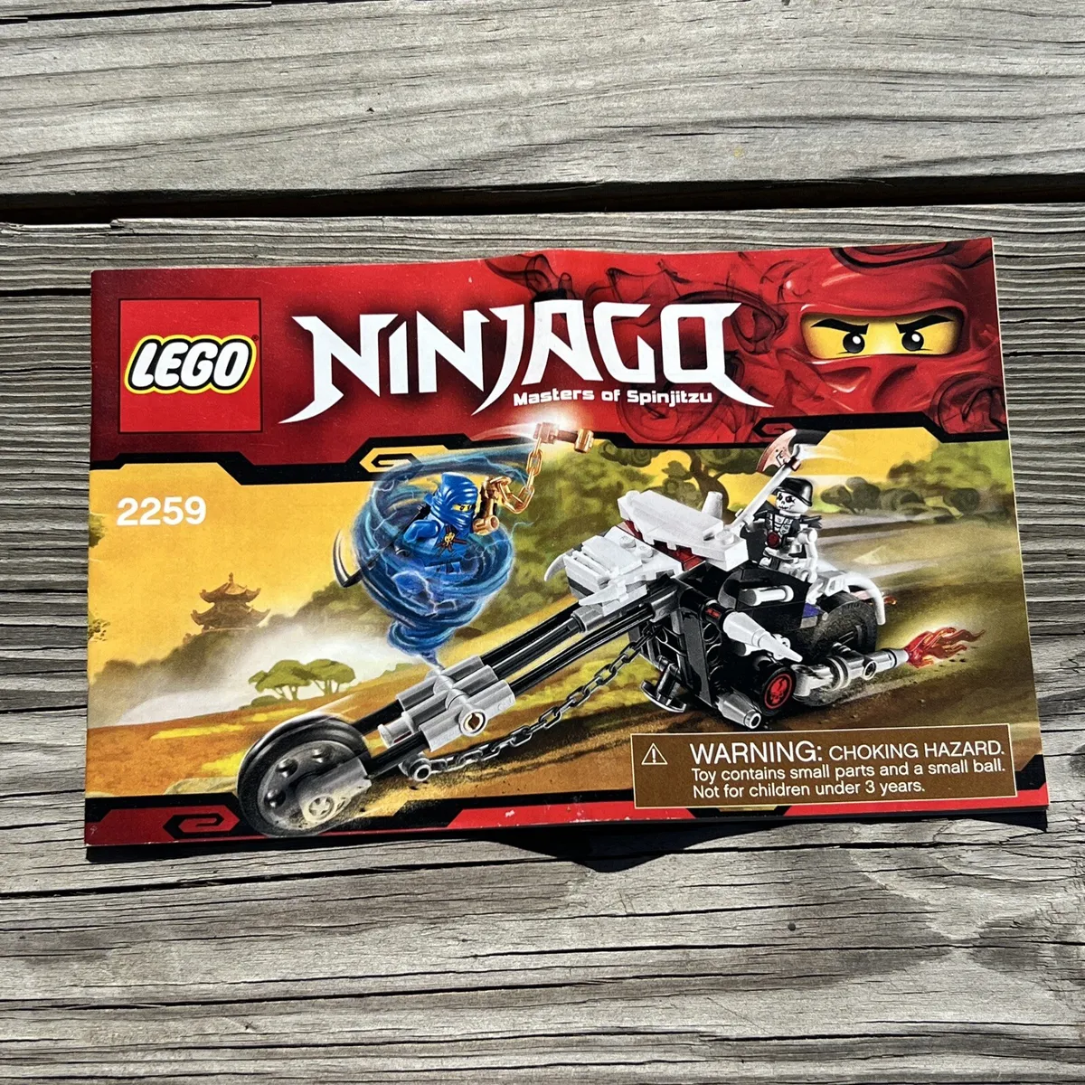 lego ninjago instruction manuals