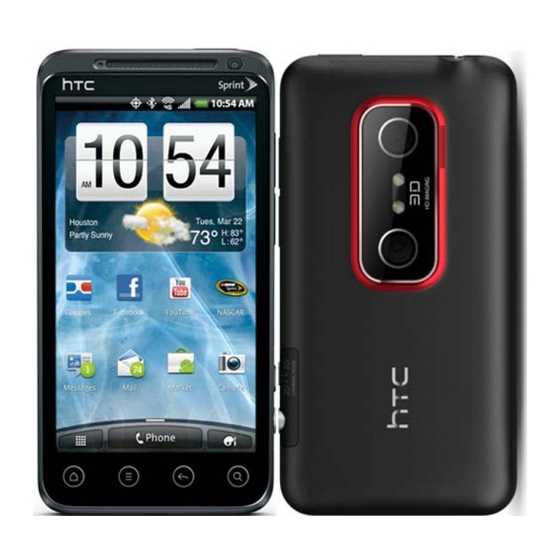 htc sense instruction manual