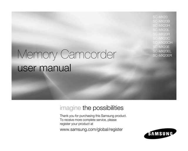 jvc camcorder instruction manual