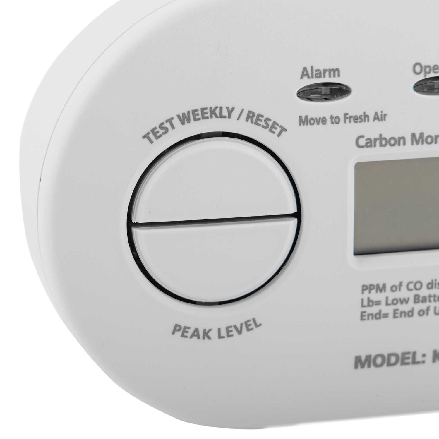 kidde carbon monoxide alarm instruction manual