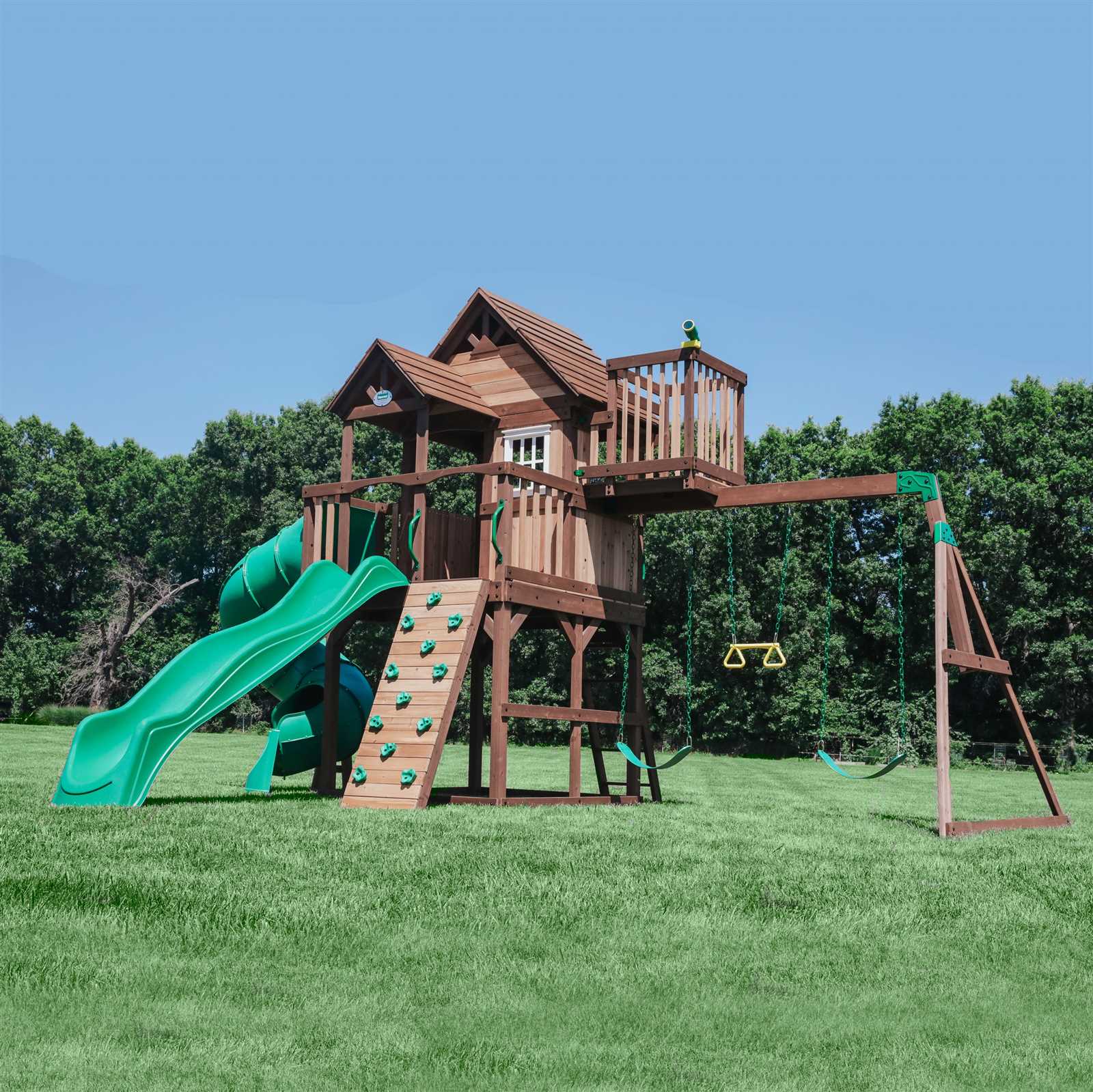 kidkraft skyway resort wooden swing set instruction manual