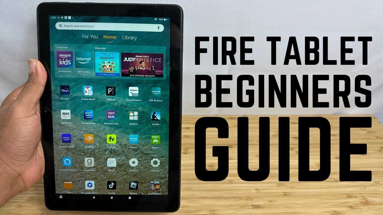 kindle fire hd instructions manual