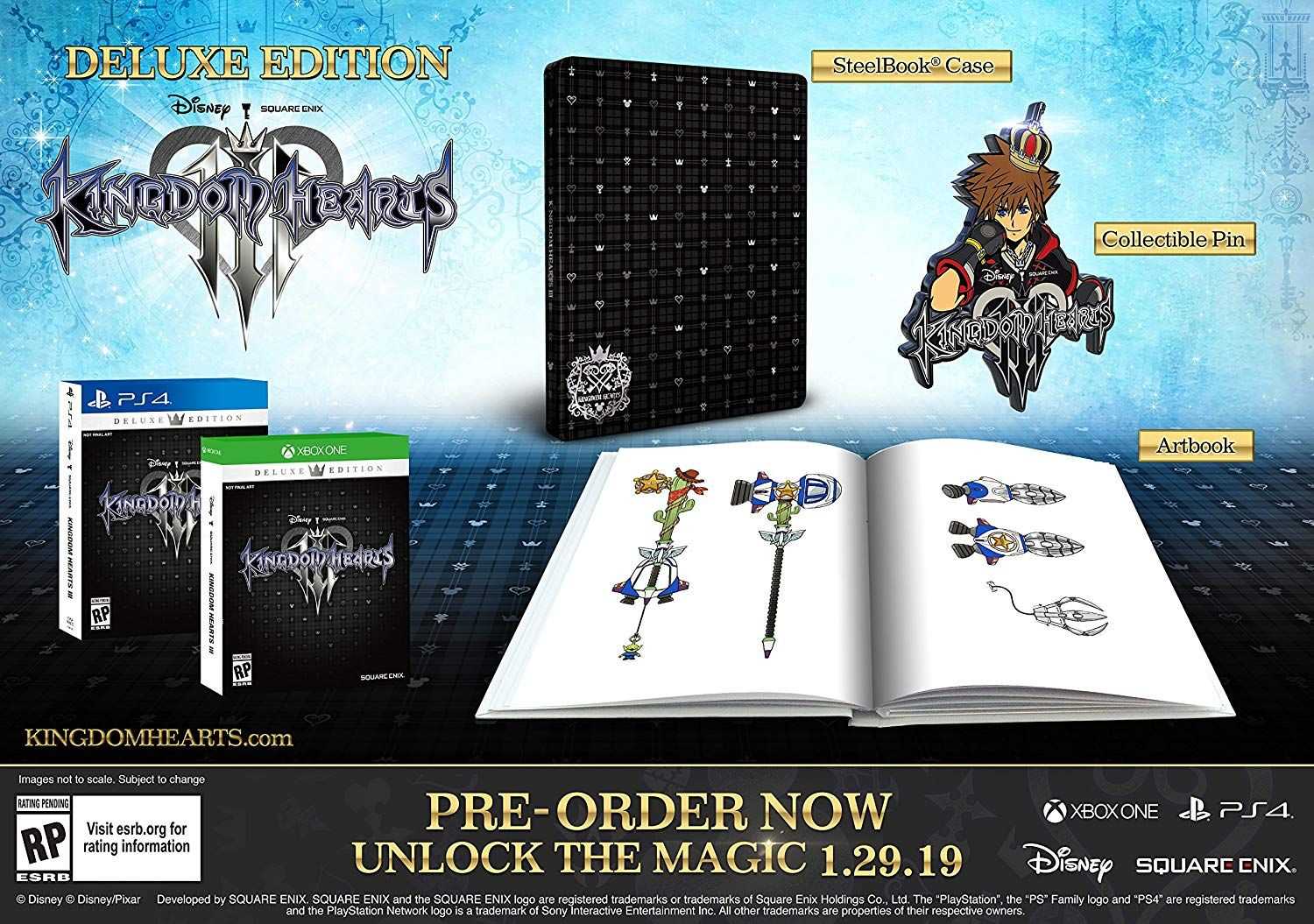 kingdom hearts 3 instruction manual