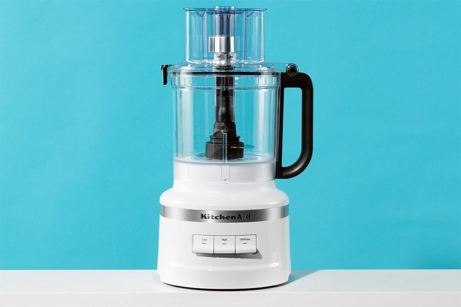 kitchenaid food processor instruction manual