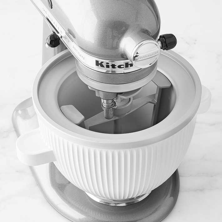 kitchenaid ice cream maker attachment instruction manual