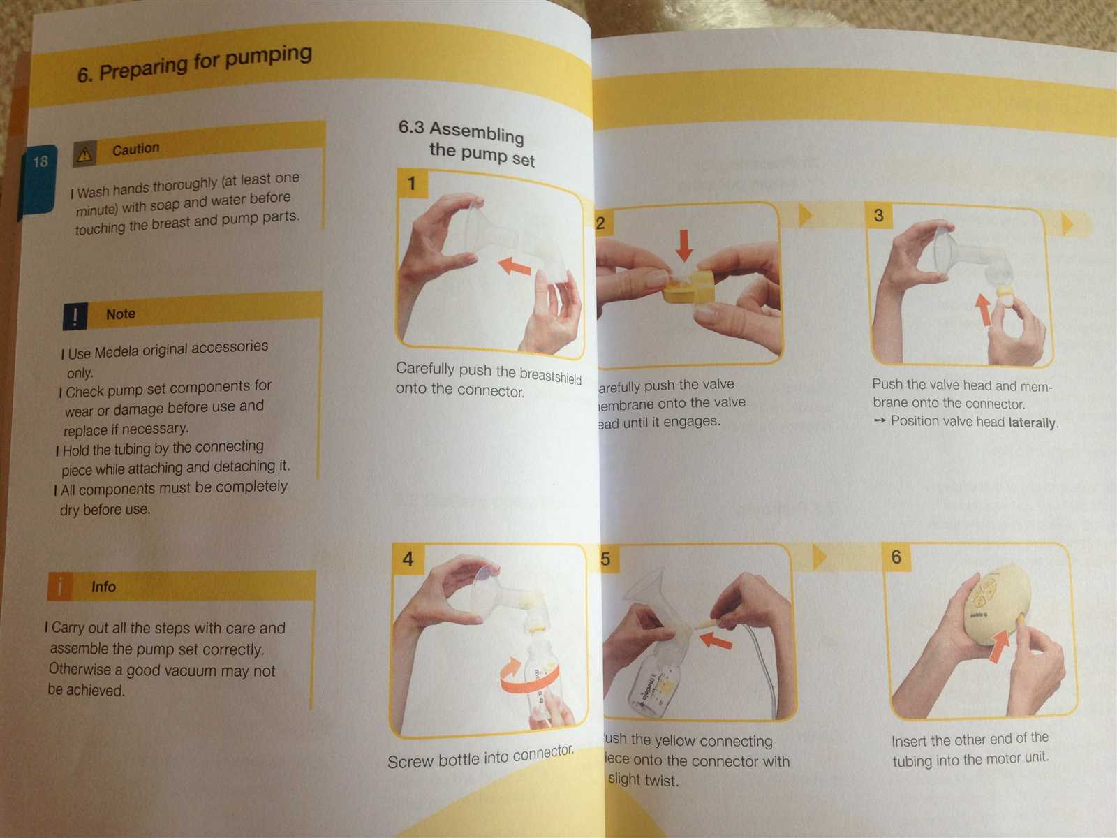 medela swing instruction manual