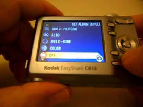 kodak easyshare c813 instruction manual