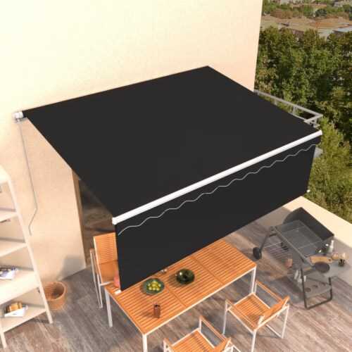 vidaxl manual retractable awning instructions