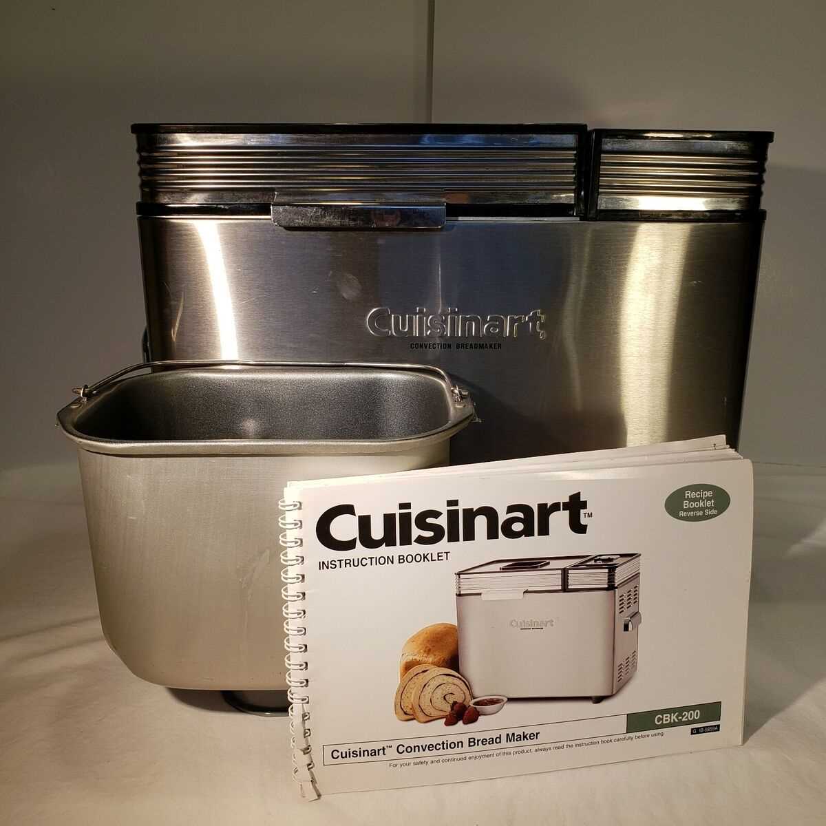 cuisinart bread maker instruction manual