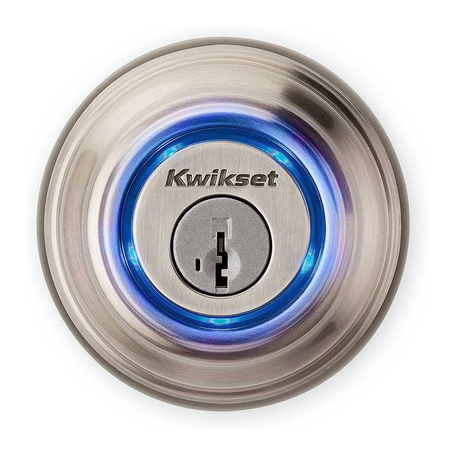 kwikset smart lock instruction manual