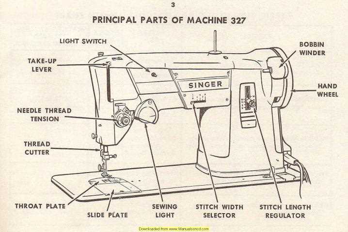 singer 327k sewing machine instruction manual