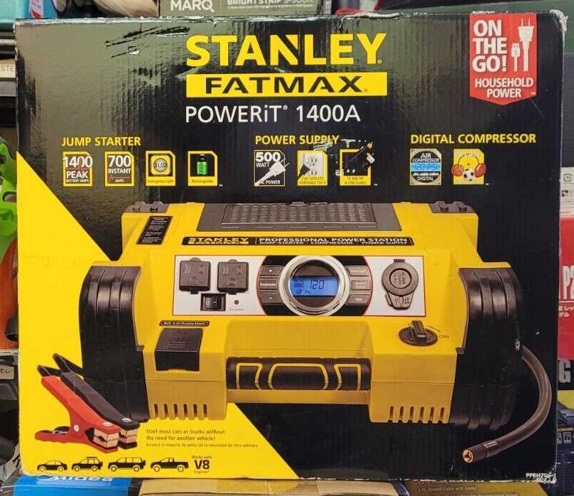 stanley professional power station instruction manual