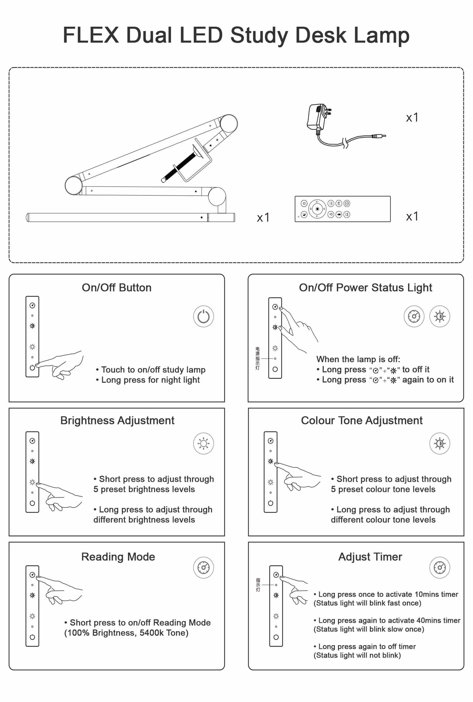 led lights instruction manual