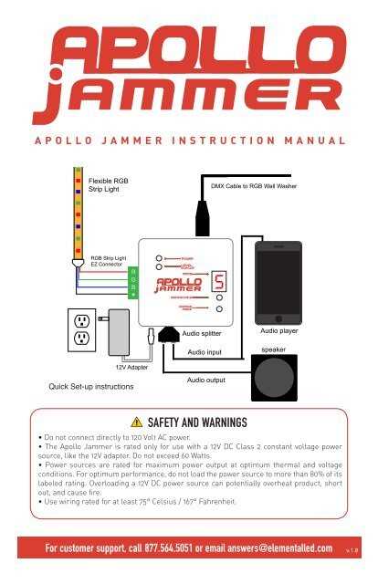 led lights instruction manual