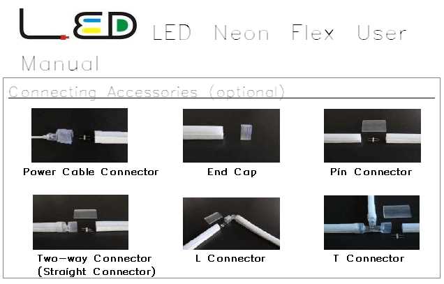 led strip lights instruction manual