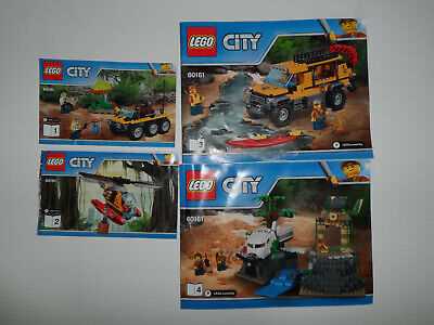 lego city instruction manuals