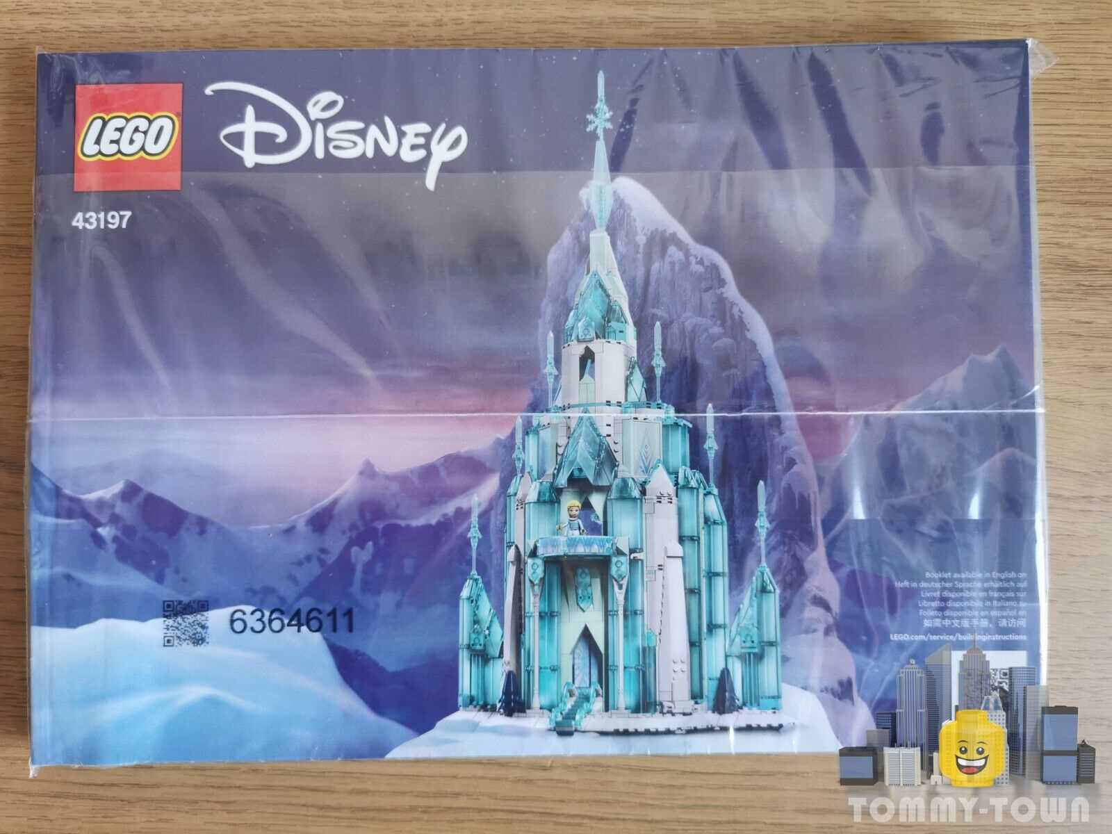 lego disney castle instruction manual