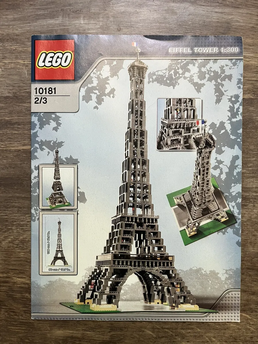 lego eiffel tower instruction manual