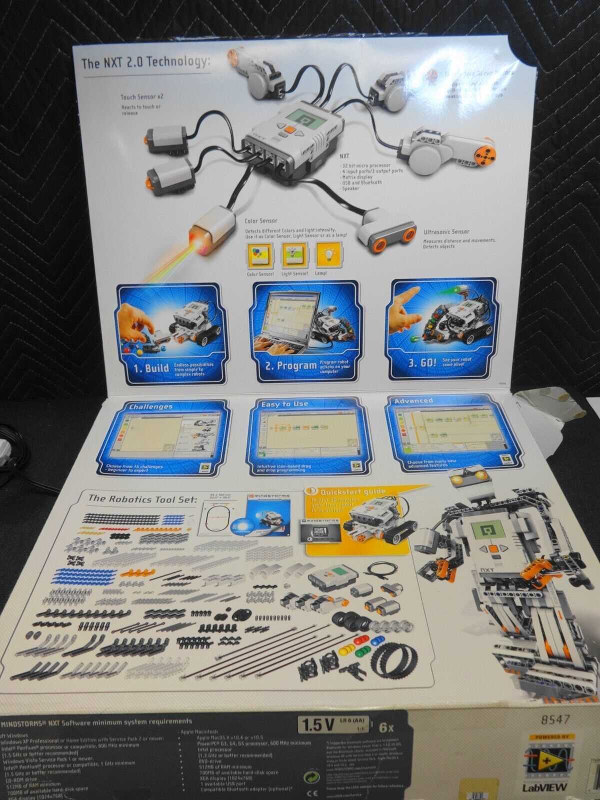 lego mindstorms nxt 2.0 instruction manual