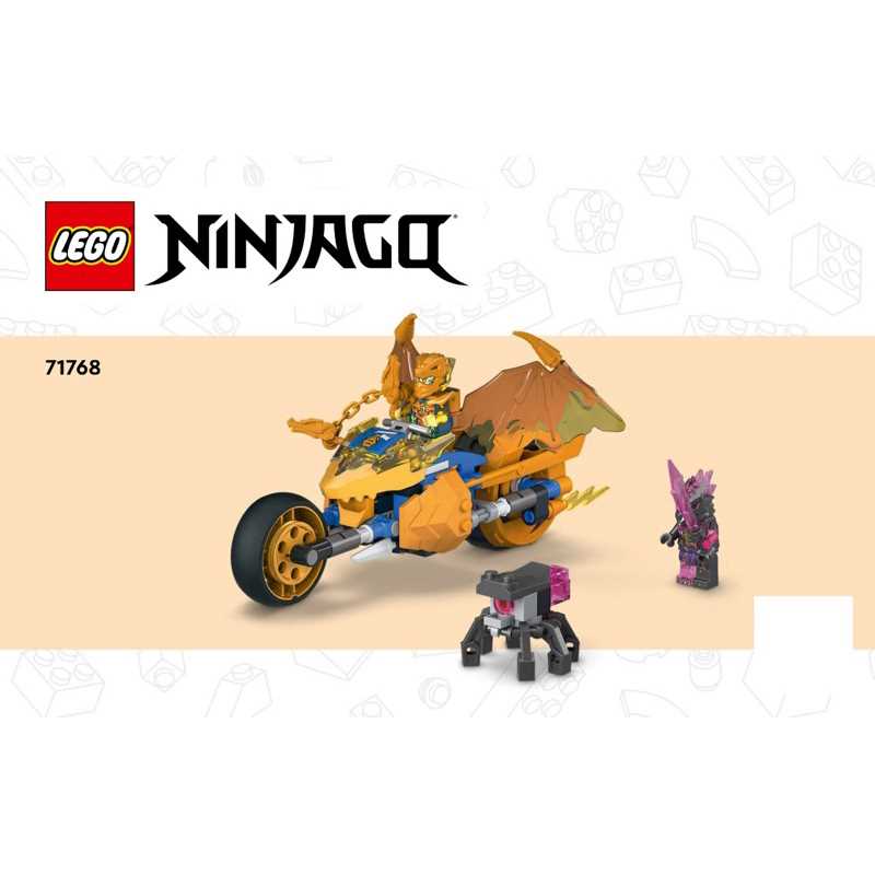 lego ninjago instruction manuals