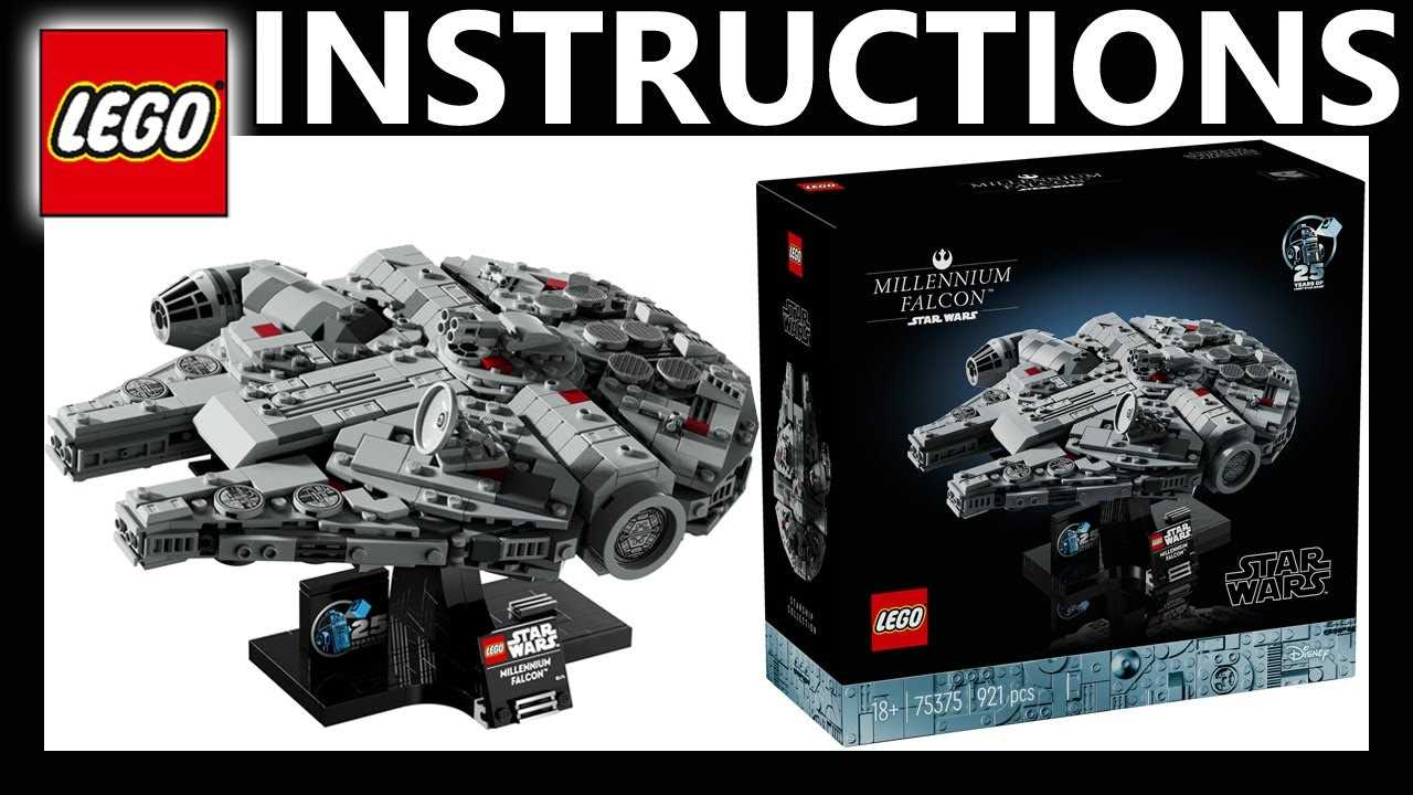 lego star wars millennium falcon instruction manual