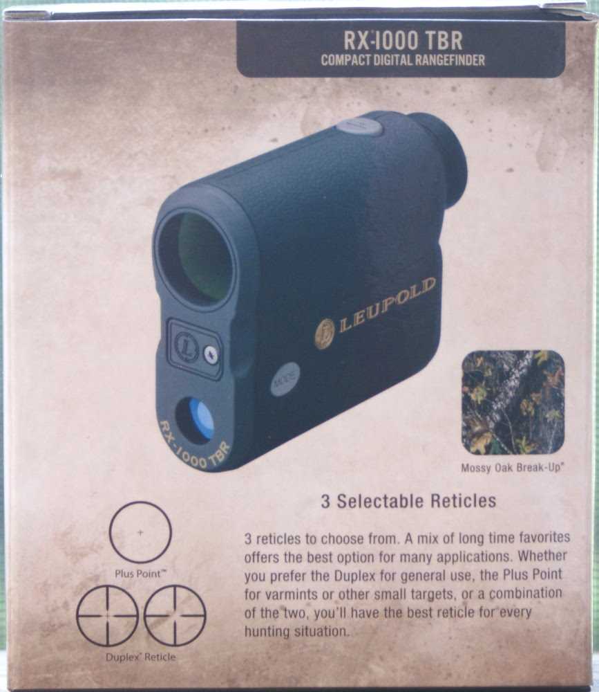 leupold rx 1000i tbr instruction manual